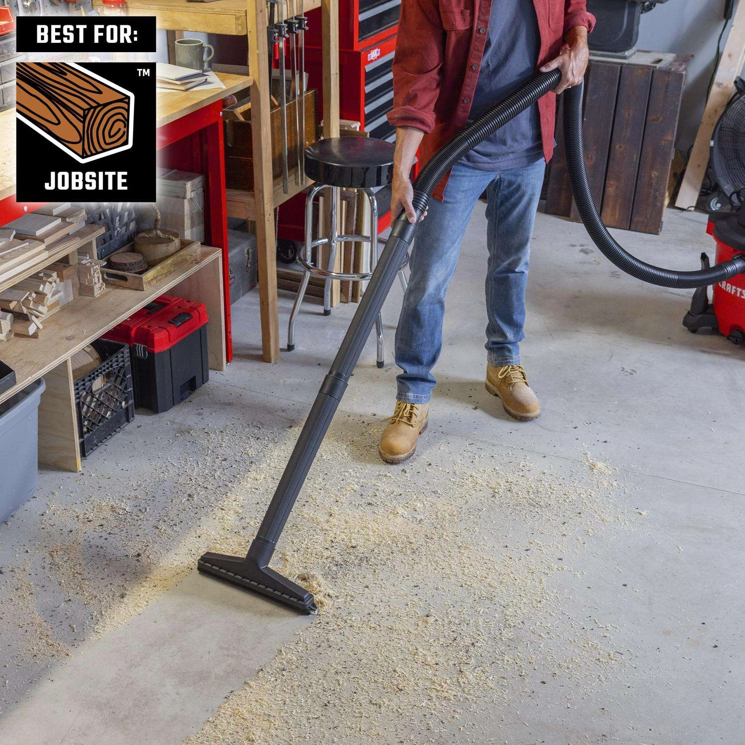 Craftsman 6.75 In. D HEPA Media Wet/Dry Vac Cartridge Filter 5-20 Gal 2 Pc - Image 4