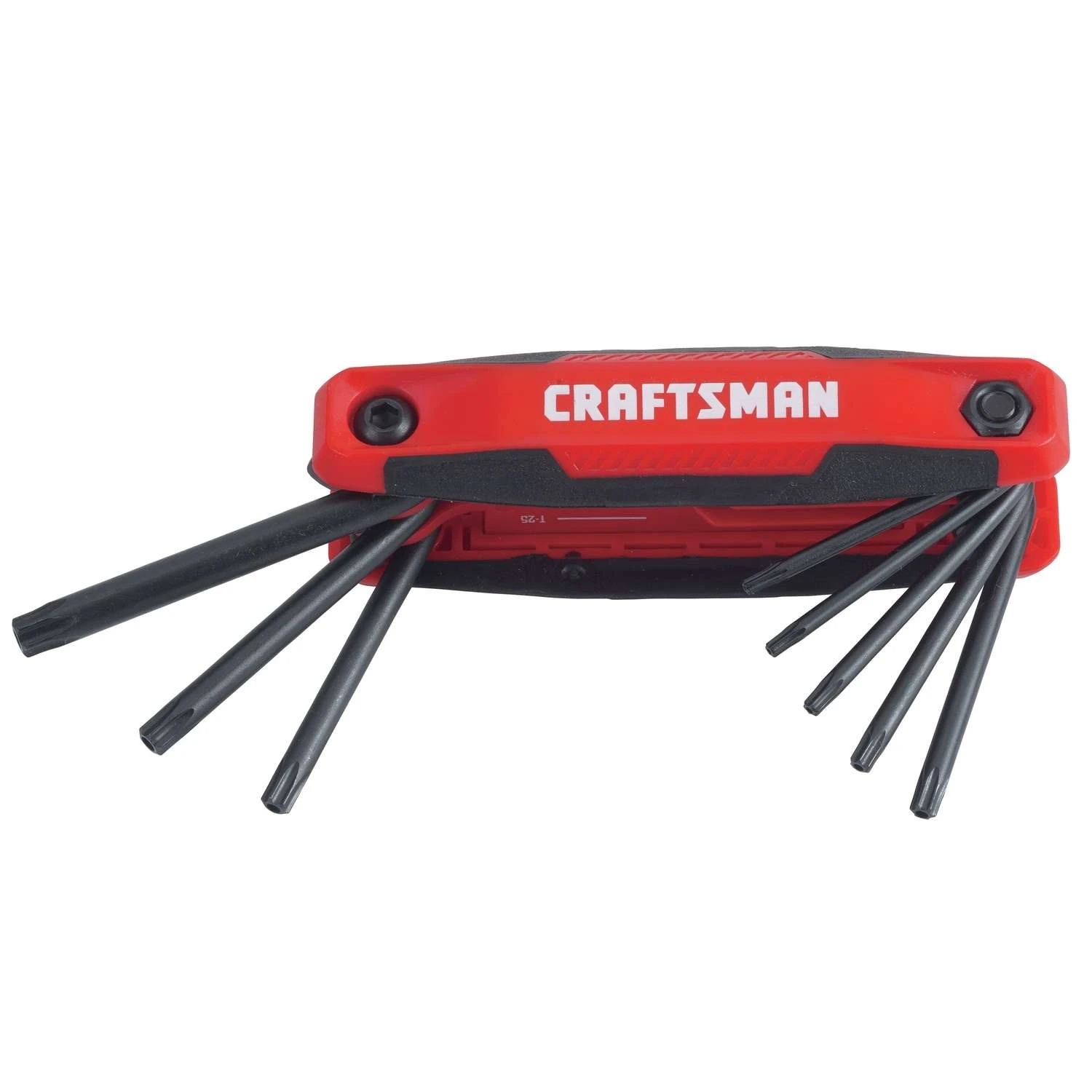 Craftsman T40 Fold-Up 8-in-1 Tamper Resistant Torx Hex Key Set - Image 2