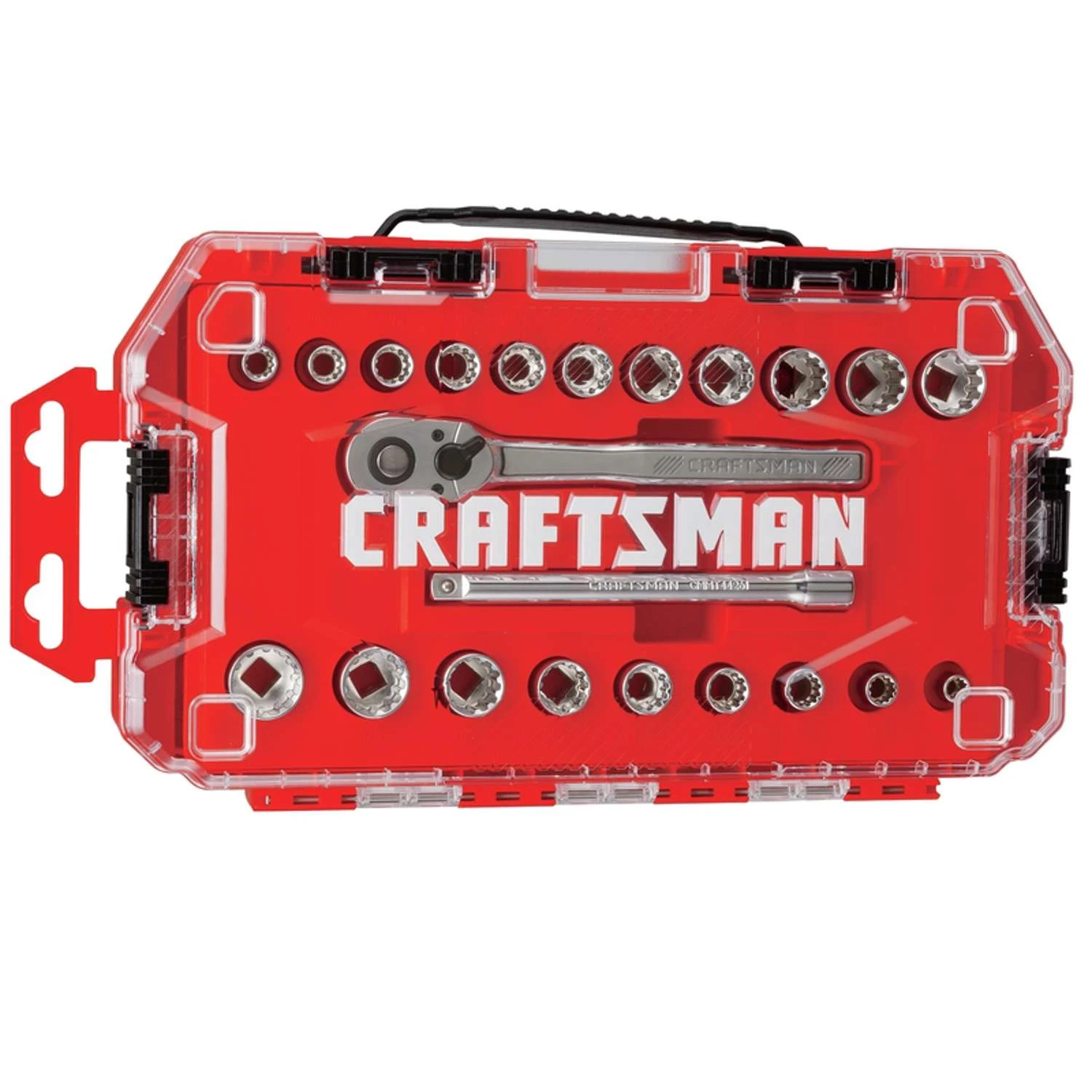 Craftsman 3/8 In. Drive Metric And SAE 6 Point Universal Socket Set 22 Pc - Image 2