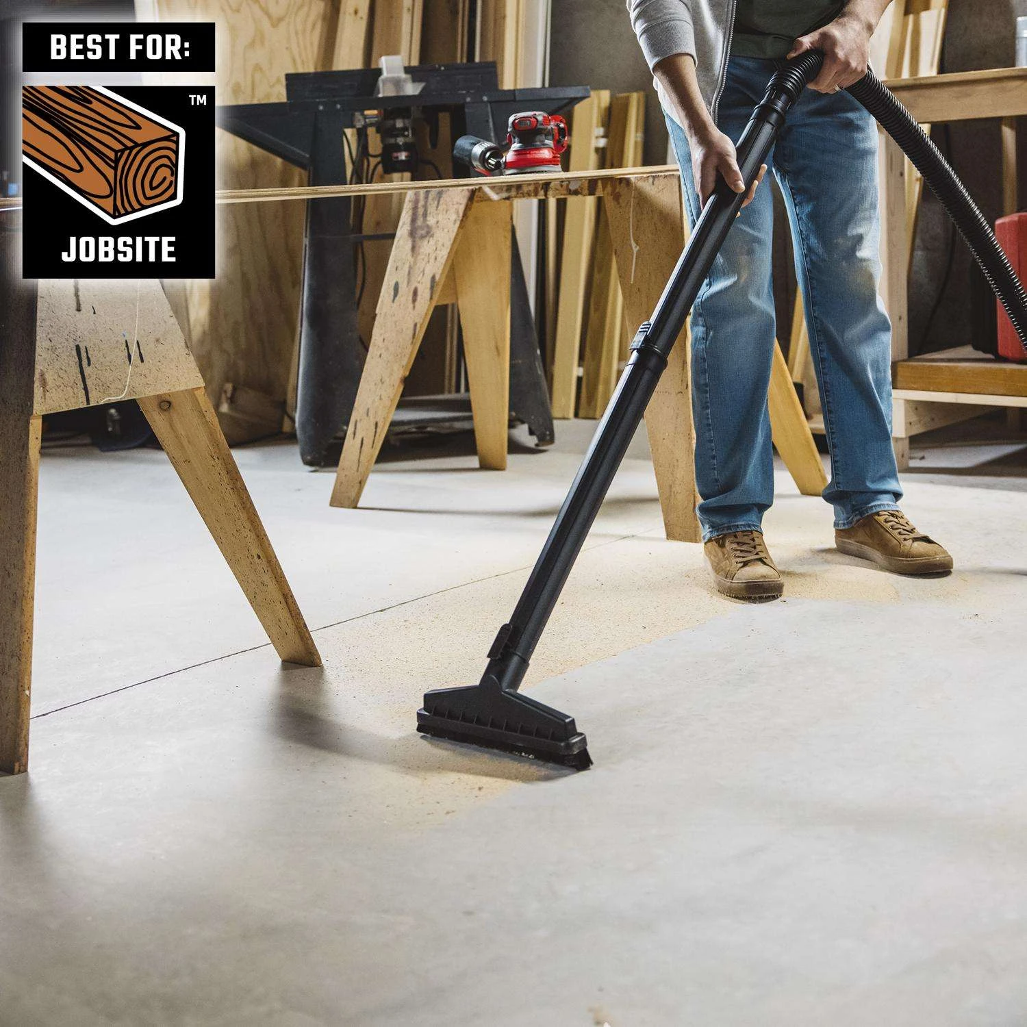 Craftsman 4 In. L X 6 In. W X 1-7/8 In. D Floor Brush 1 Pc - Image 5