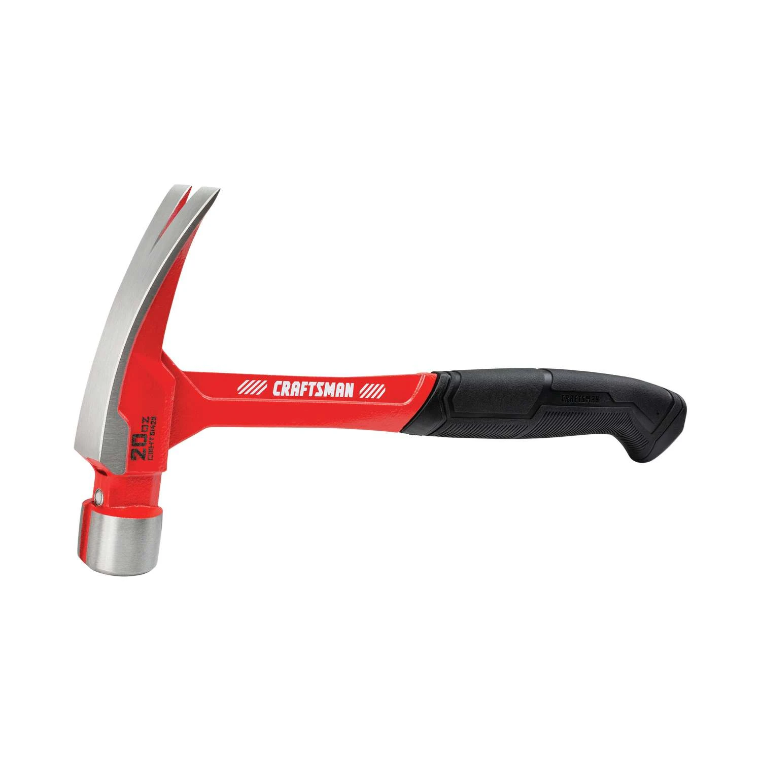 Craftsman 20 Oz Smooth Face Claw Hammer 7.75 In. Steel Handle - Image 2