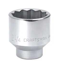 Craftsman 2-1/4 In. X 3/4 In. Drive SAE 12 Point Standard Socket 1 Pc
