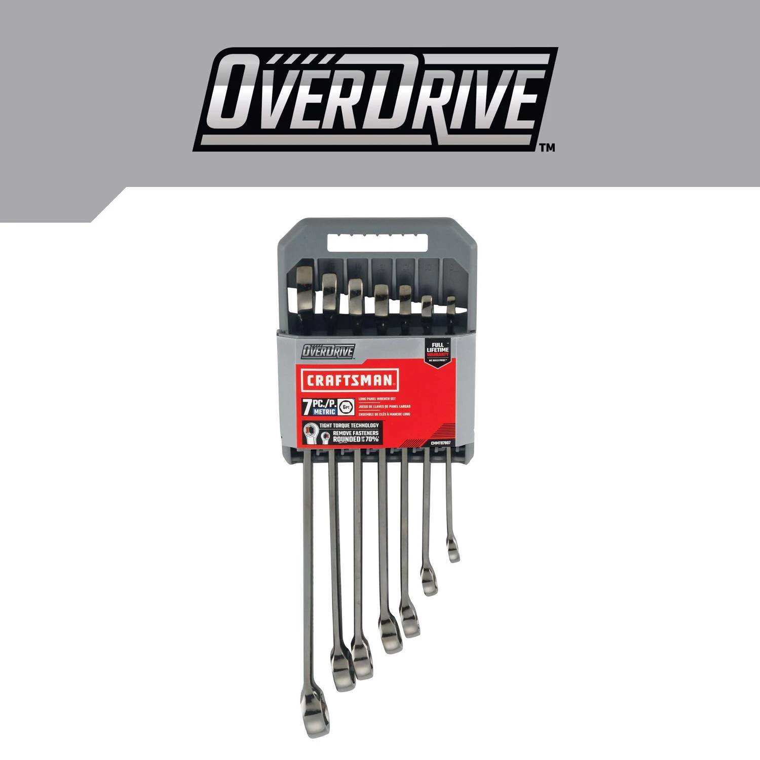 Craftsman Overdrive 6 Point SAE Wrench Set 11 Pc - Image 4