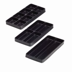 Craftsman Tool Organizer Plastic 14 Compartments Black