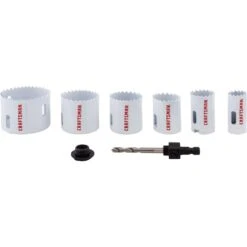 Craftsman Bi-Metal Hole Saw Kit 7 Pc