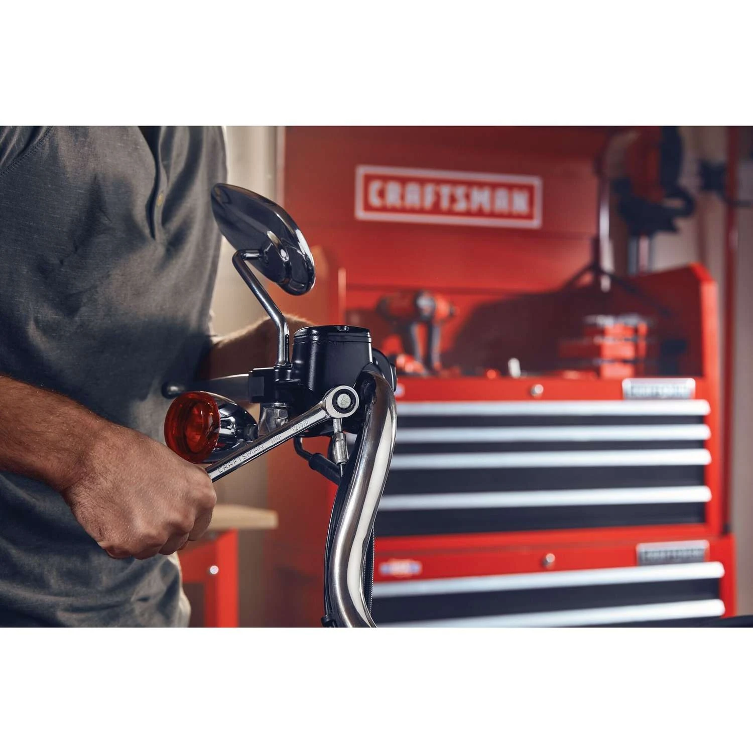 Craftsman Metric Ratcheting Combination Wrench Set 11 Pc - Image 5