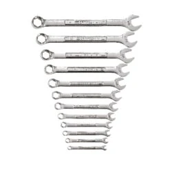 Craftsman SAE Wrench Set 8 In. L 12 Pc
