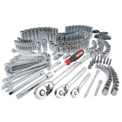 Craftsman 1/4, 3/8 And 1/2 In. Drive Metric And SAE 6 And 12 Point Mechanic's Tool Set 308 Pc