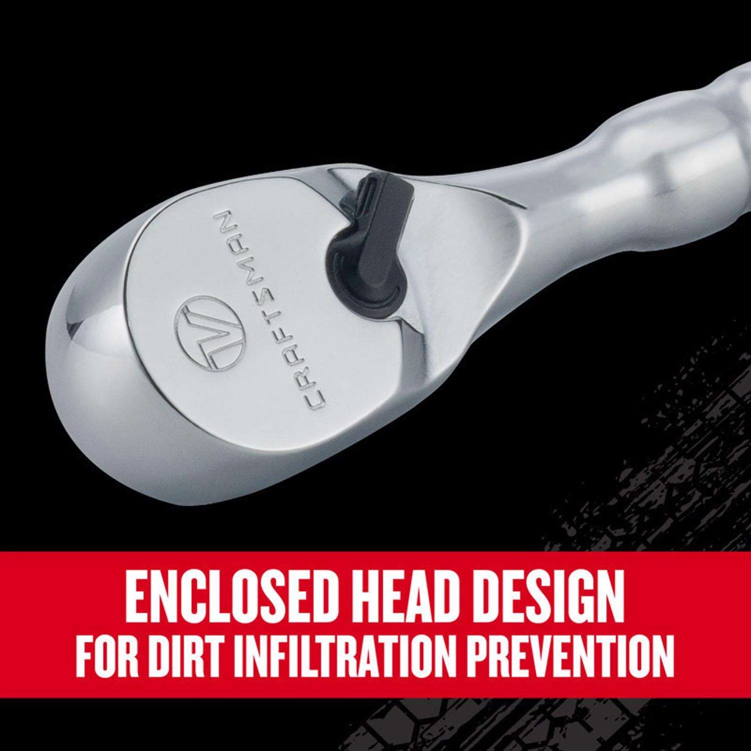 Craftsman V-Series 3/8 In. Drive Stubby Ratchet 96 Teeth - Image 5