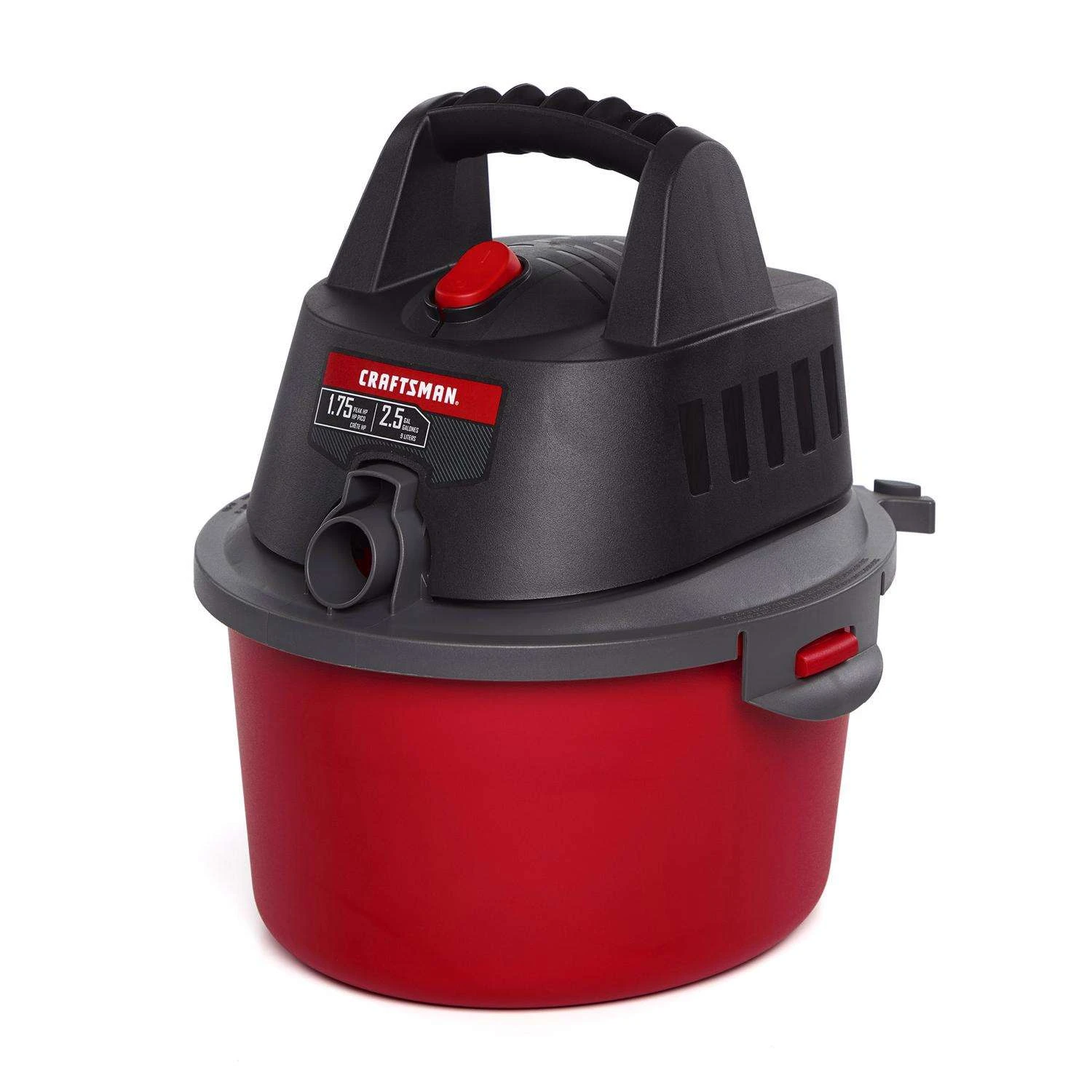 Craftsman 2.5 Gal Corded Wet/Dry Vacuum Tool Only 3 Amps 120 V 1.75 HP - Image 2