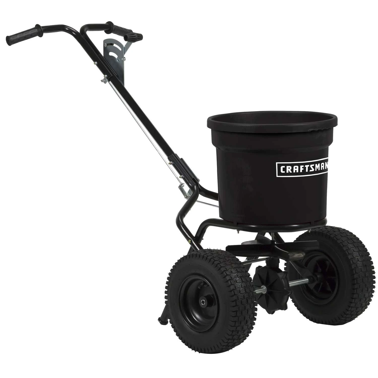 Craftsman 36 In. W Push Spreader For Fertilizer/Ice Melt/Seed 80 Lb