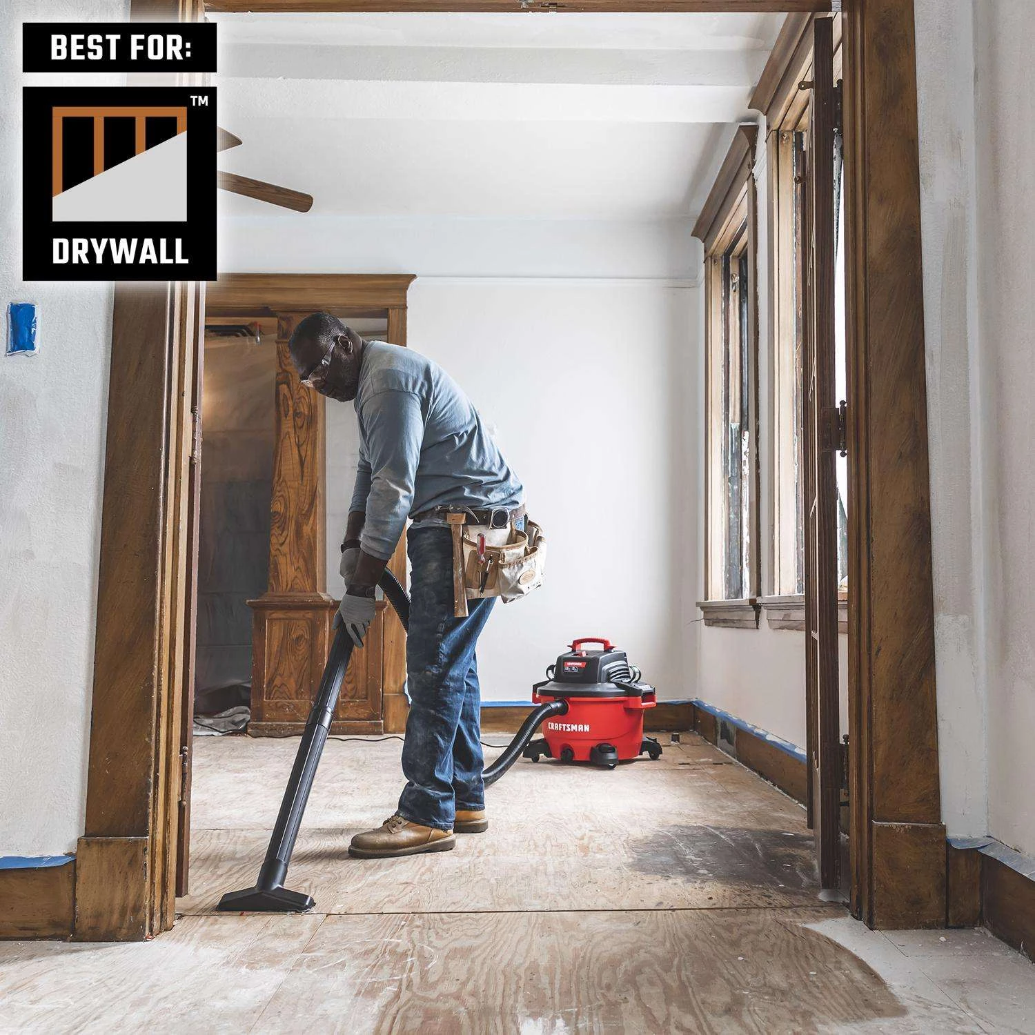 Craftsman 6.75 In. D HEPA Media Wet/Dry Vac Cartridge Filter 5-20 Gal 2 Pc - Image 7