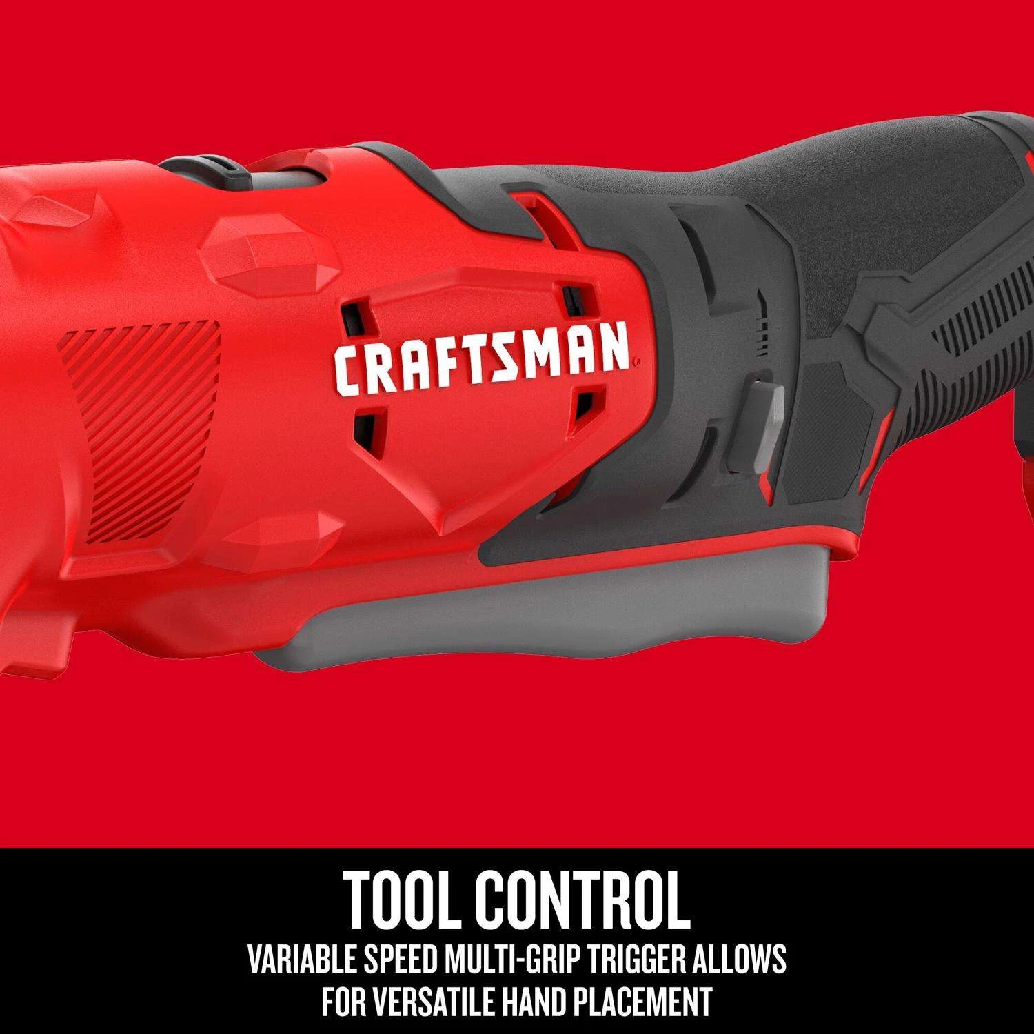 Craftsman V20 3/8 In. Brushed Cordless Right Angle Drill Tool Only - Image 6