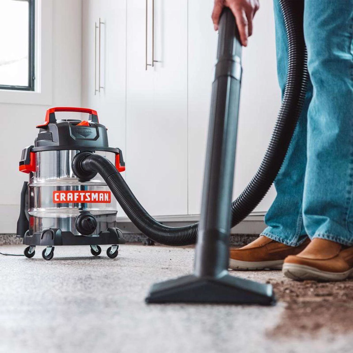 Craftsman 10 Gal Corded Wet/Dry Vacuum 120 V 6 HP - Image 7