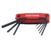 Craftsman Metric Fold-Up Hex Key Set 8 Pc