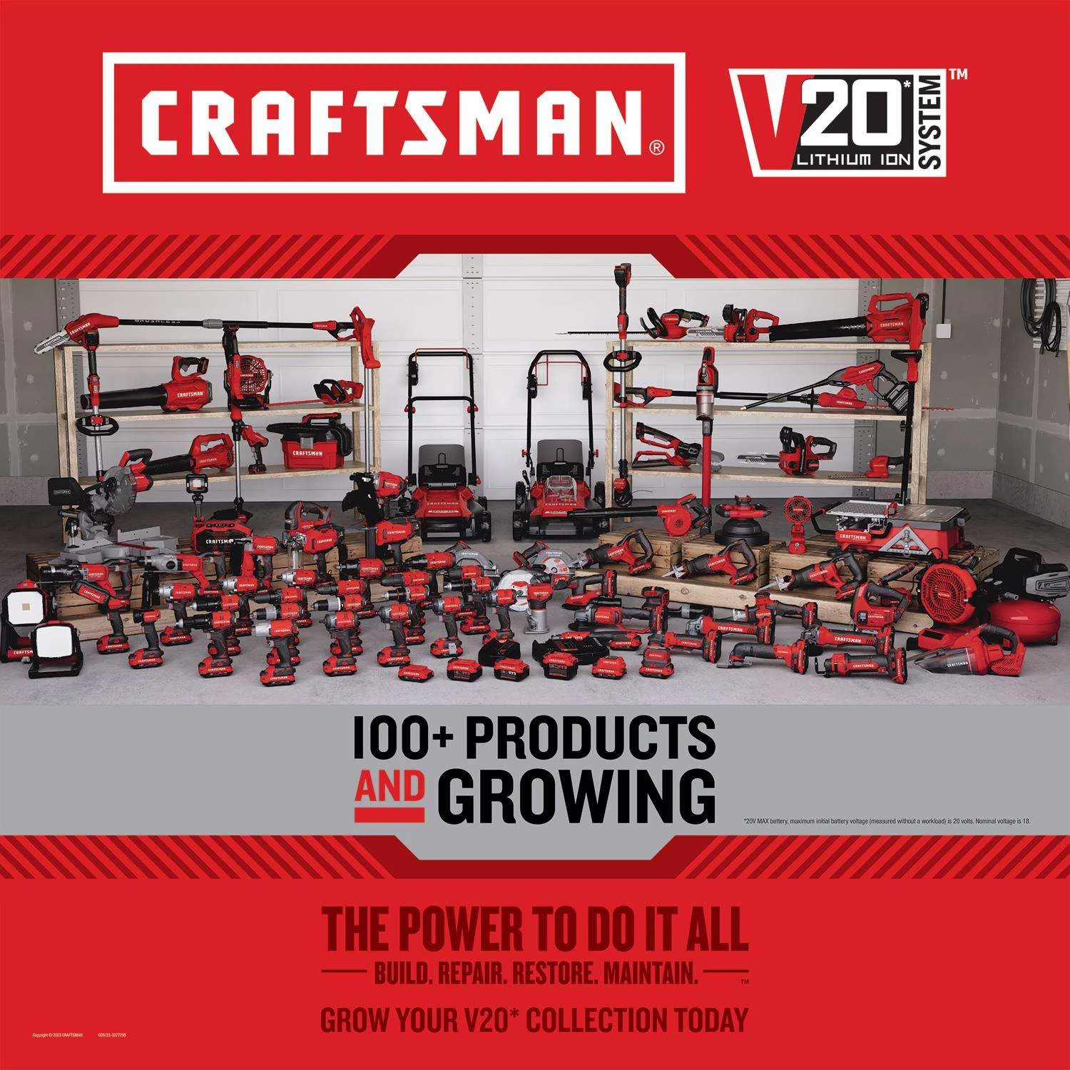 Craftsman 13 In. 20 V Battery Self-Propelled Lawn Mower Kit (Battery & Charger) - Image 7