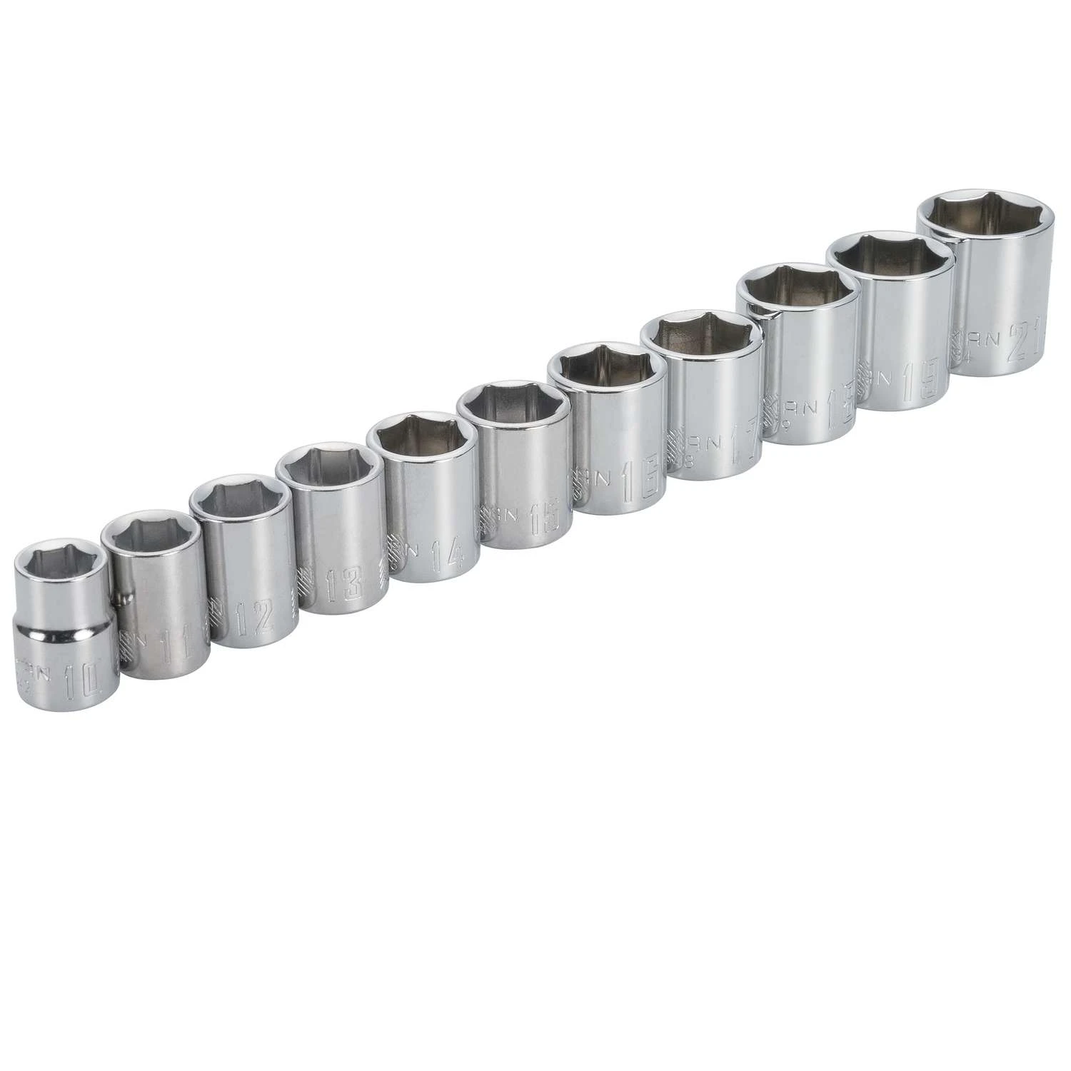 Craftsman 3/8 In. Drive Metric 6 Point Socket Set 11 Pc - Image 2