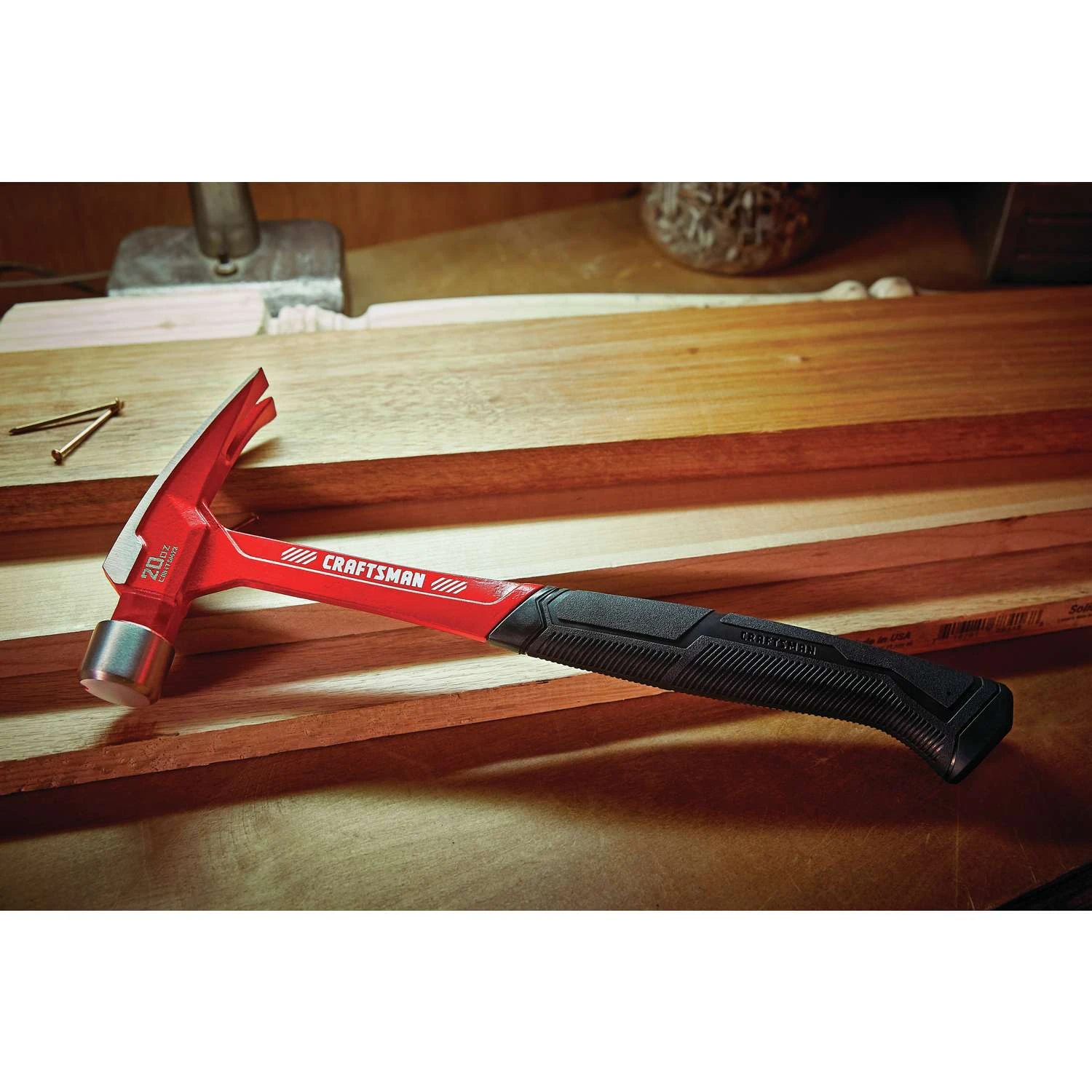 Craftsman 20 Oz Smooth Face Claw Hammer 7.75 In. Steel Handle - Image 4