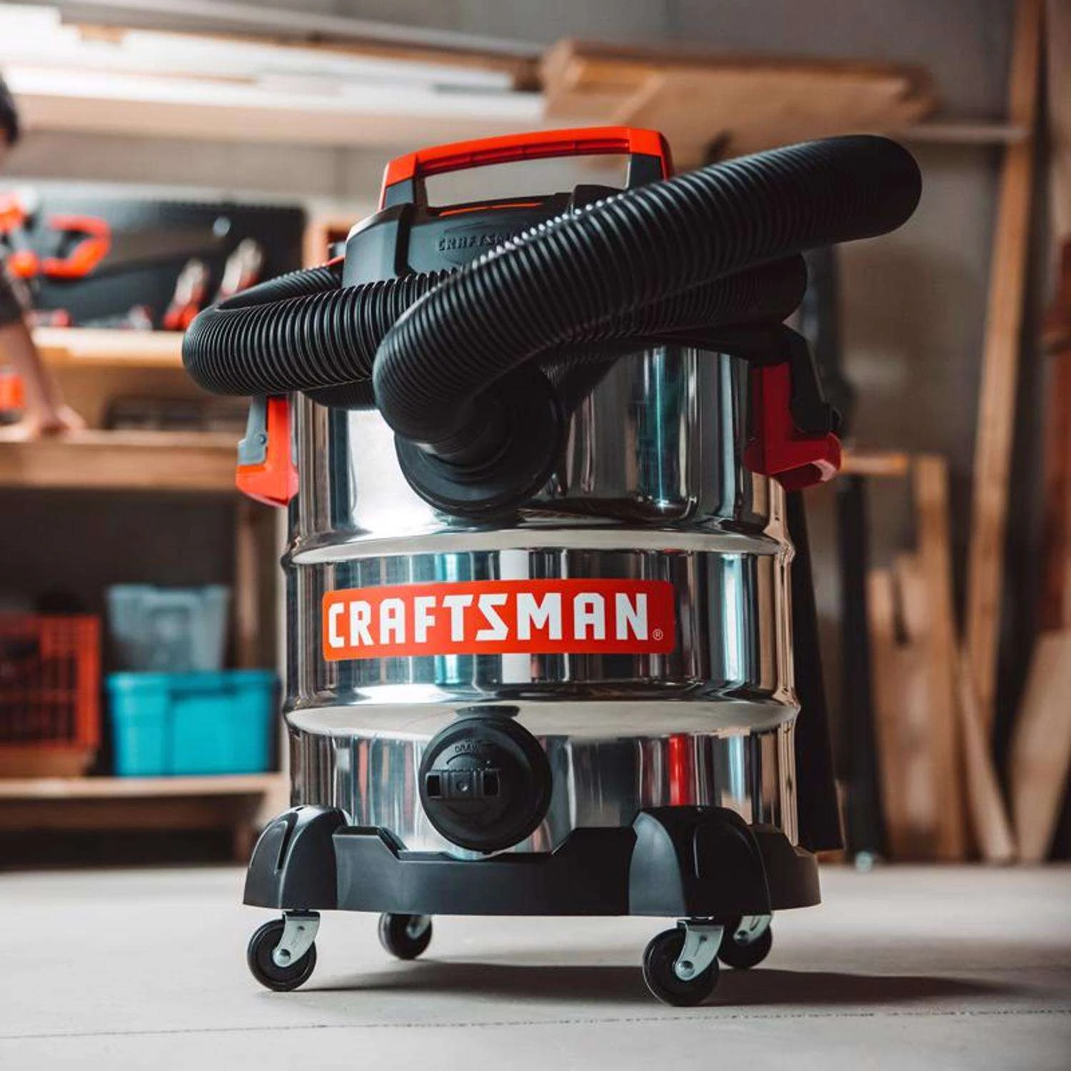 Craftsman 10 Gal Corded Wet/Dry Vacuum 120 V 6 HP - Image 10