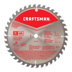 Craftsman 10 In. D X 5/8 In. Carbide Circular Saw Blade 40 Teeth 1 Pk
