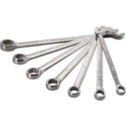 Craftsman SAE Long Panel Combination Wrench Set 7 Pc