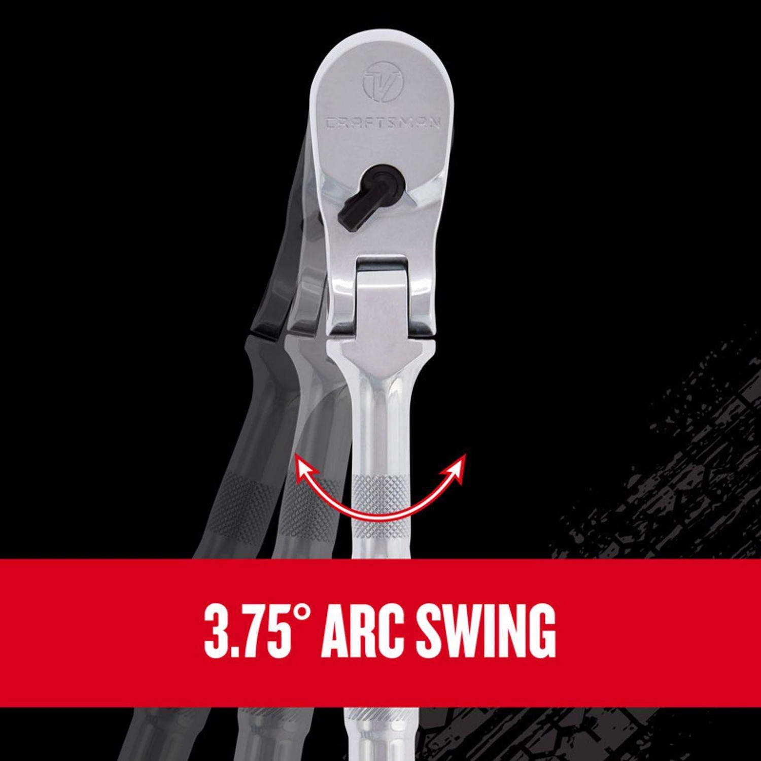 Craftsman V-Series 1/2 In. Drive Flex Head Ratchet 96 Teeth - Image 5