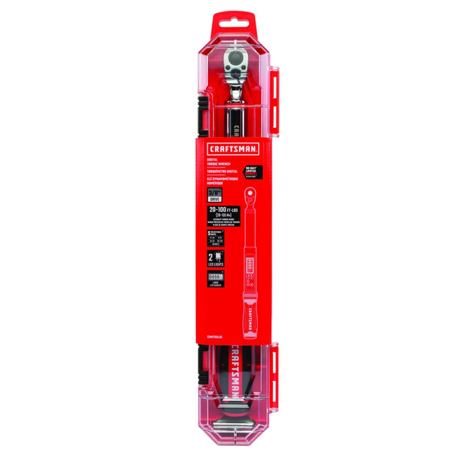Craftsman 3/8 In. Digital Torque Wrench 16.3 In. L - Image 3