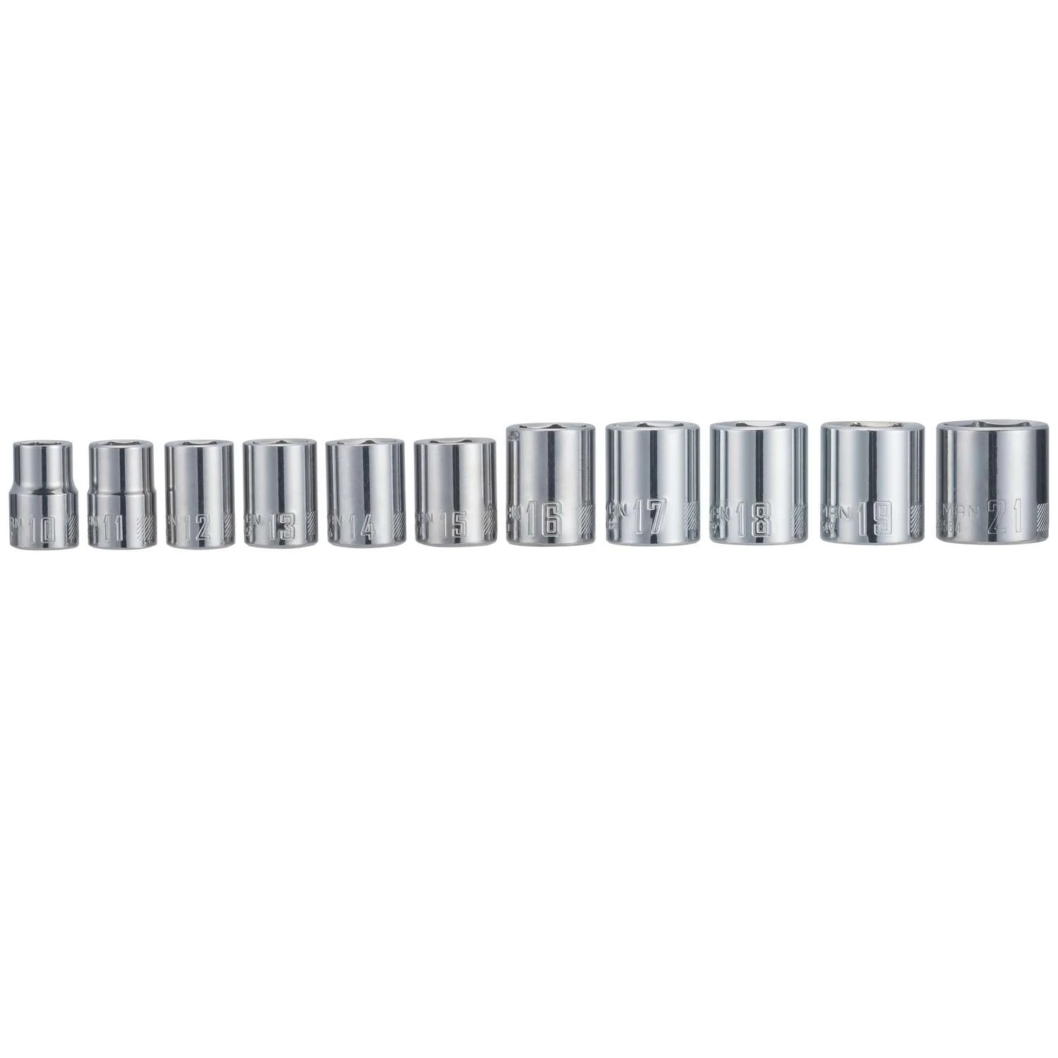 Craftsman 3/8 In. Drive Metric 6 Point Socket Set 11 Pc - Image 3