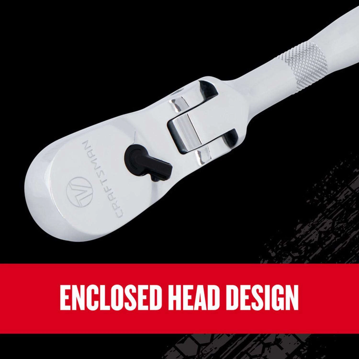 Craftsman V-Series 1/2 In. Drive Flex Head Ratchet 96 Teeth - Image 4