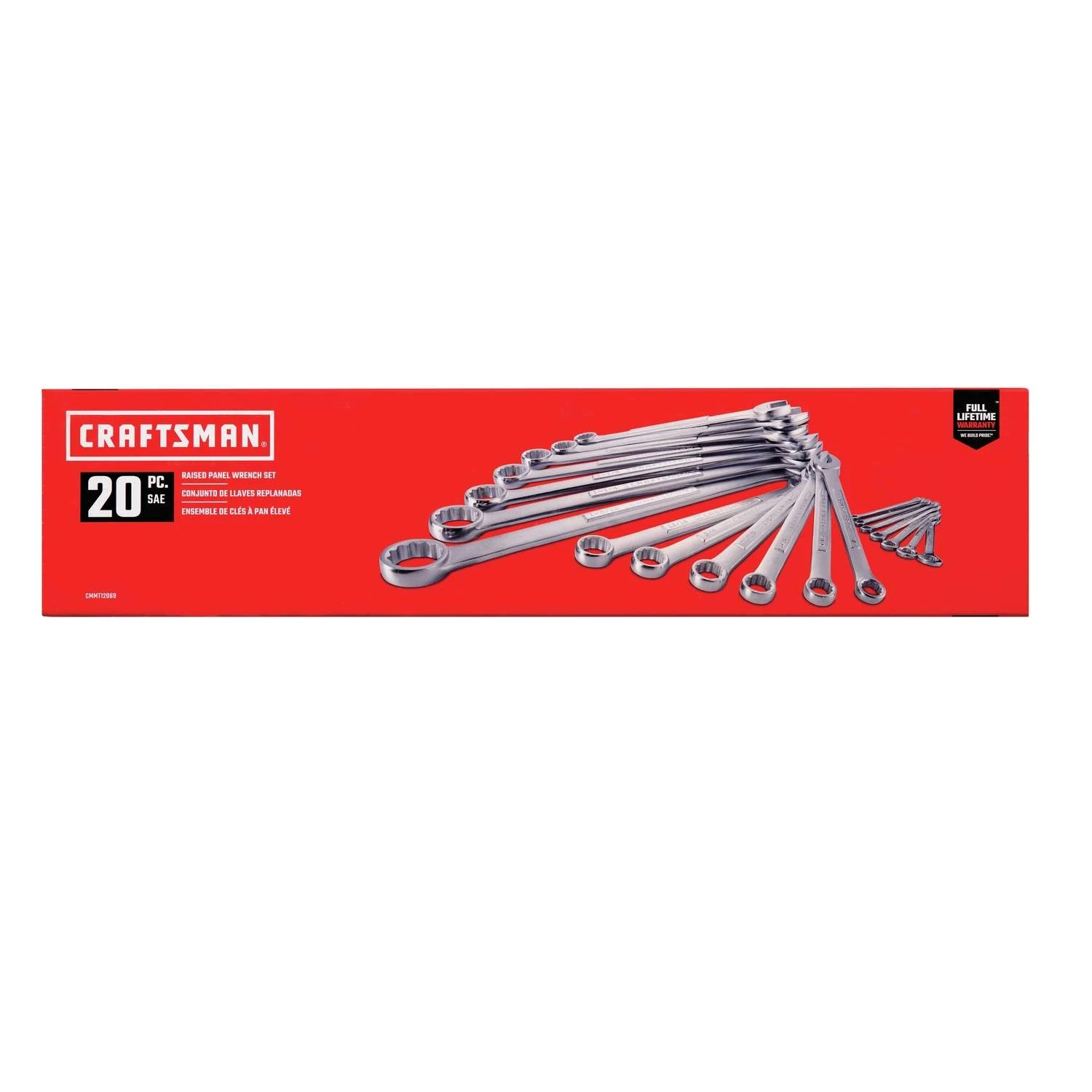 Craftsman 12 Point SAE Combination Wrench Set 20 Pc - Image 2