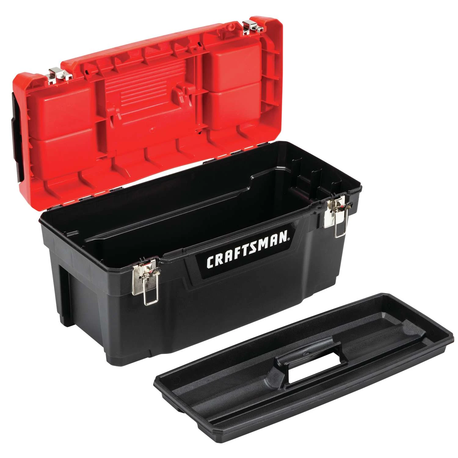 Craftsman 20 In. Tool Box Black/Red - Image 3