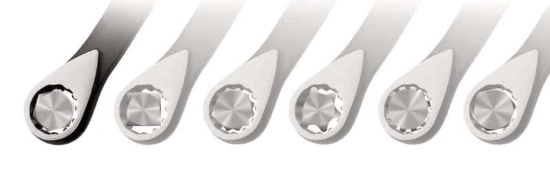 Craftsman Metric Wrench Set 17 In. L 7 Pc - Image 6