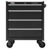 Craftsman S1000 27 In. 4 Drawer Steel Rolling Tool Cabinet 32.5 In. H X 18 In. D