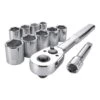Craftsman 3/8 In. Drive Metric 6 Point Socket And Ratchet Set 11 Pc