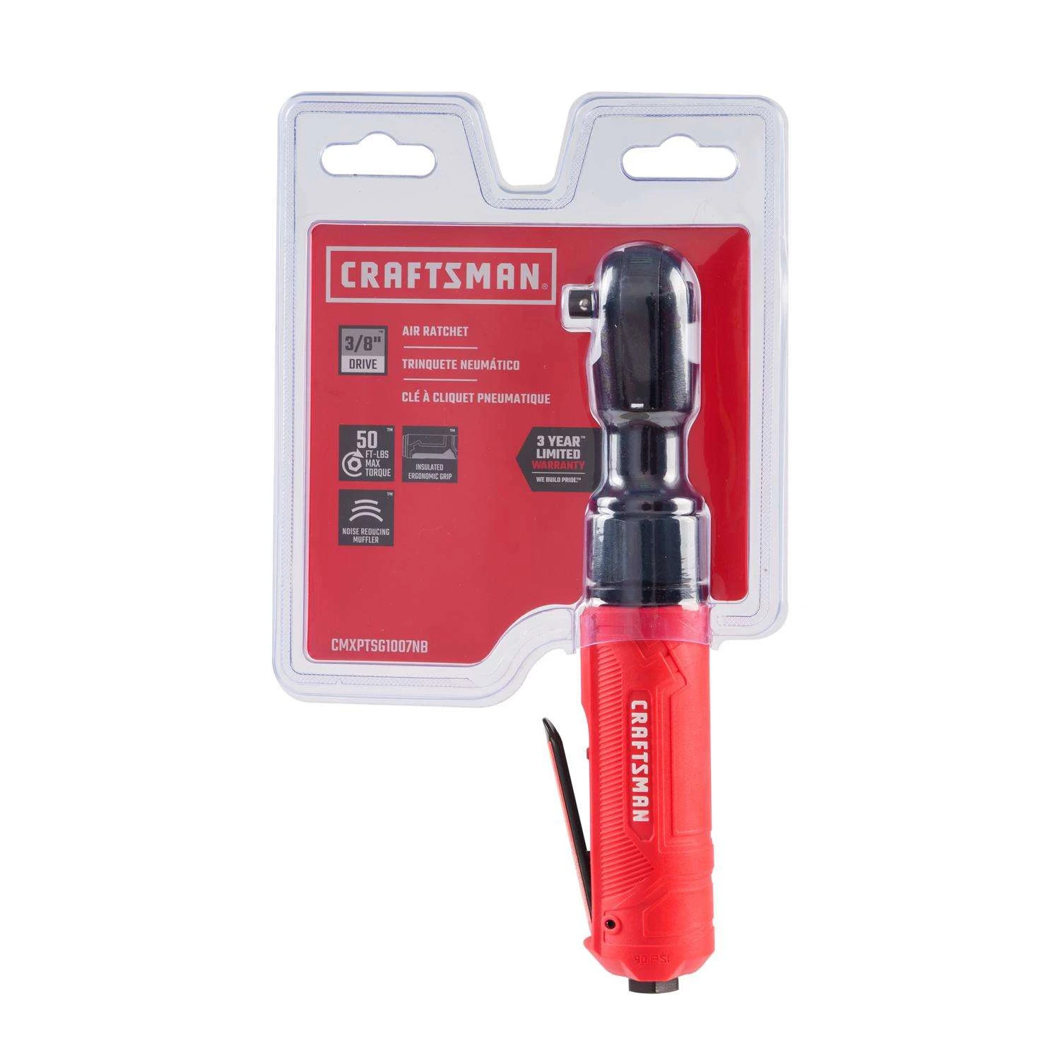 Craftsman 3/8 In. Air Ratchet 50 Ft/lb - Image 9
