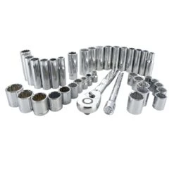 Craftsman 3/8 In. Drive Metric And SAE 6 Point Mechanic's Tool Set 40 Pc