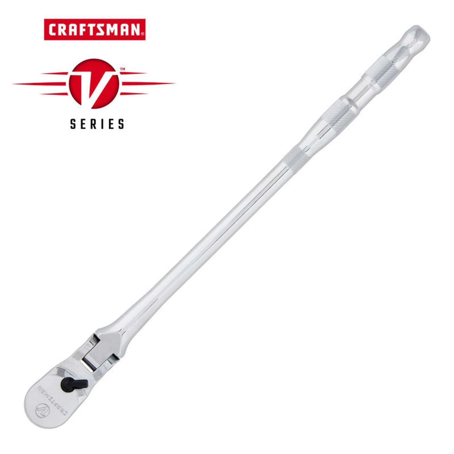 Craftsman V-Series 1/2 In. Drive Long Flex Head Ratchet 96 Teeth - Image 2