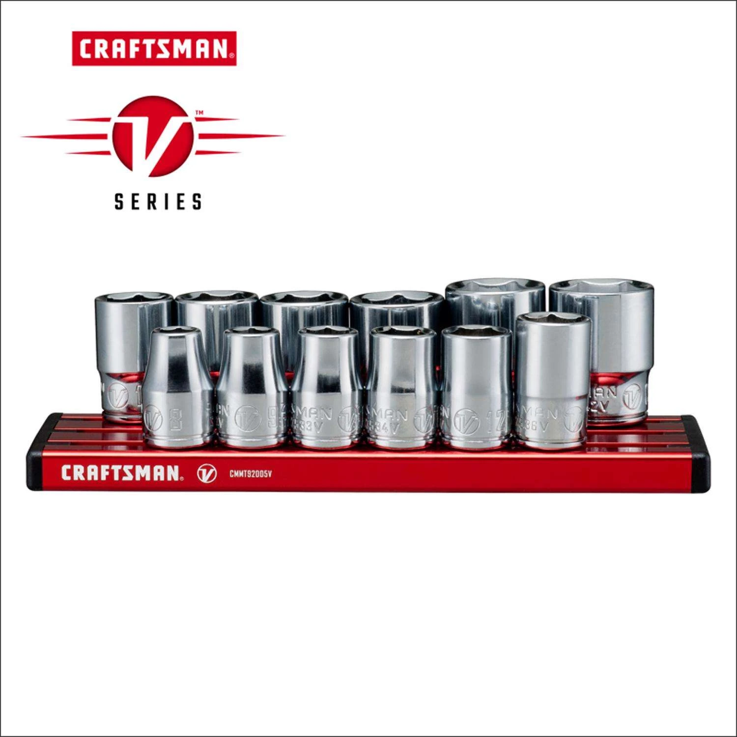 Craftsman V-Series 3/8 In. Drive Metric 6 Point Socket Set 12 Pc - Image 2