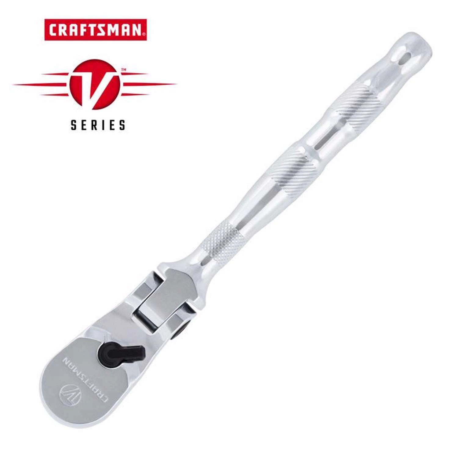 Craftsman V-Series 3/8 In. Drive Flex Head Ratchet 96 Teeth - Image 2