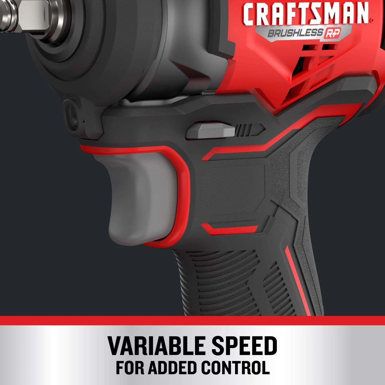 Craftsman V20 3/8 In. Cordless Brushless Impact Wrench Tool Only - Image 5