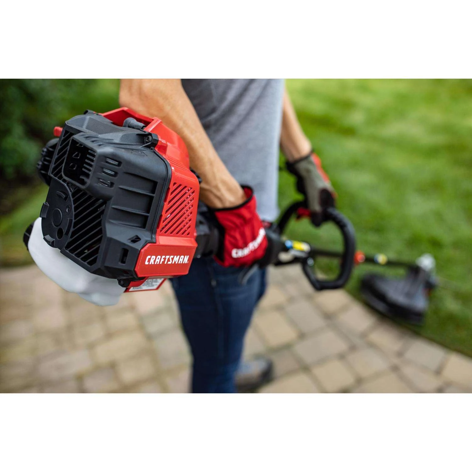 Craftsman CMXGTAMDZ22C 17 In. Gas String Trimmer - Image 7