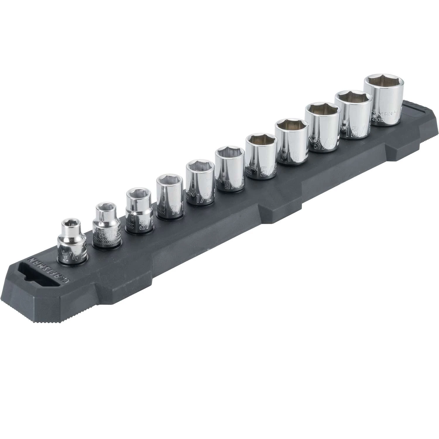 Craftsman 3/8 In. Drive SAE 6 Point Socket Set 11 Pc