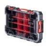 Craftsman VersaStack 9.84 In. W X 2.73 In. H Small Parts Bin Plastic 20 Compartments Black/Red