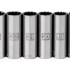 Craftsman 24 Mm X 1/2 In. Drive Metric 12 Point Standard Socket Set 6 Pc