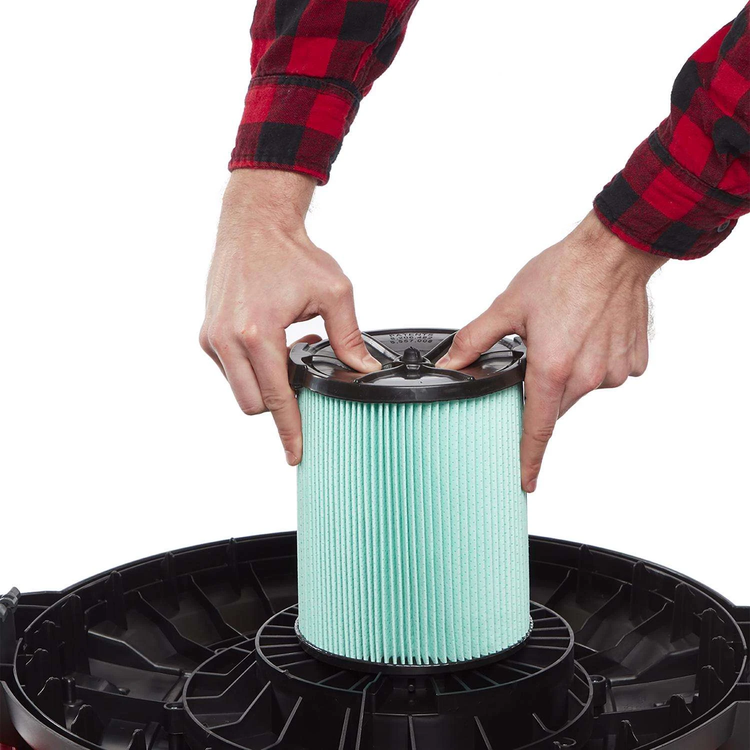 Craftsman 6.75 In. D HEPA Media Wet/Dry Vac Cartridge Filter 5-20 Gal 2 Pc - Image 3