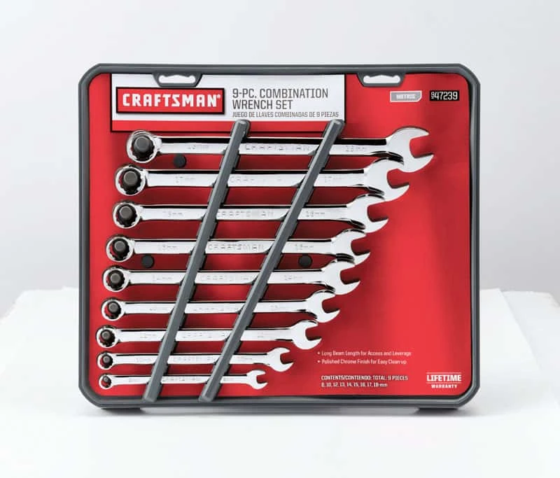 Craftsman 12 Point Metric Wrench Set 9 Pc - Image 2