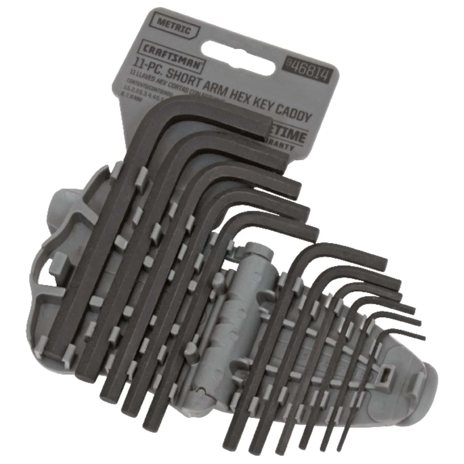 Craftsman 5/16 In. Metric Short Arm Hex Key Set 11 Pc