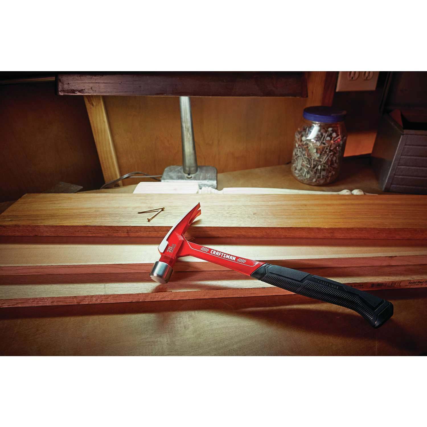 Craftsman 20 Oz Smooth Face Claw Hammer 7.75 In. Steel Handle - Image 5