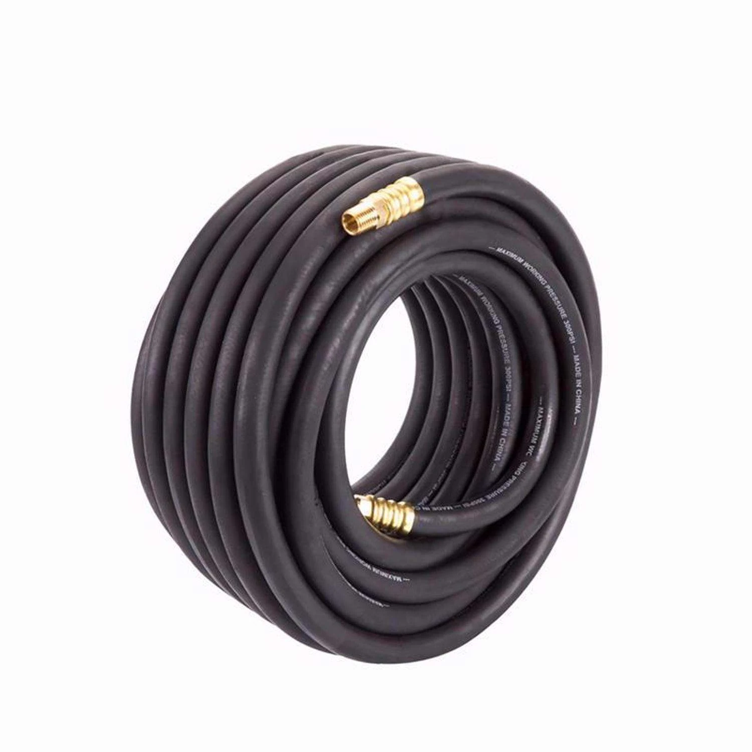 Craftsman 50 Ft. L X 3/8 In. D Rubber Air Hose 300 Psi Black - Image 2