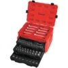 Craftsman 1/4, 3/8 And 1/2 In. Drive Metric And SAE 6 And 12 Point Mechanic's Tool Set 239 Pc